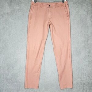 Lululemon Commission Pant Slim Fit Dusty Rose Size 34 Mens
